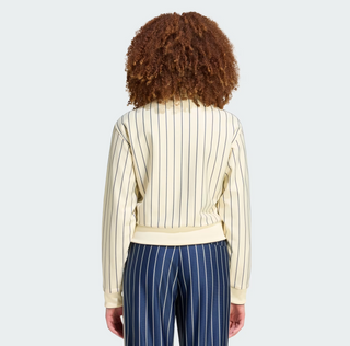 REVERSIBLE FIREBIRD TRACK TOP WARM VANILLA/NIGHT INDIGO