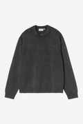 KORI SWEATER BLACK GARMENT DYED