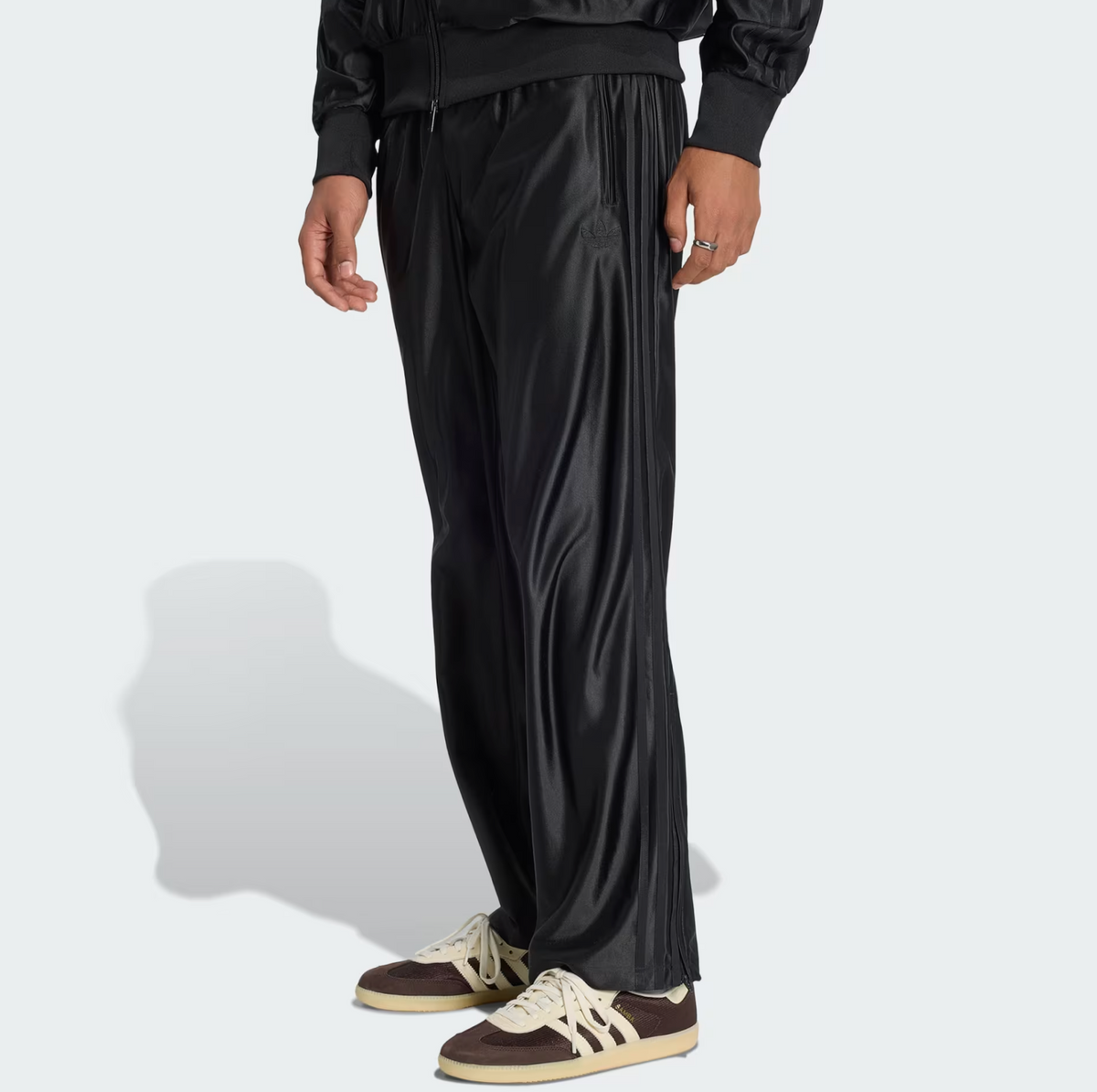 FIREBIRD METALLIC TRACK PANT BLACK