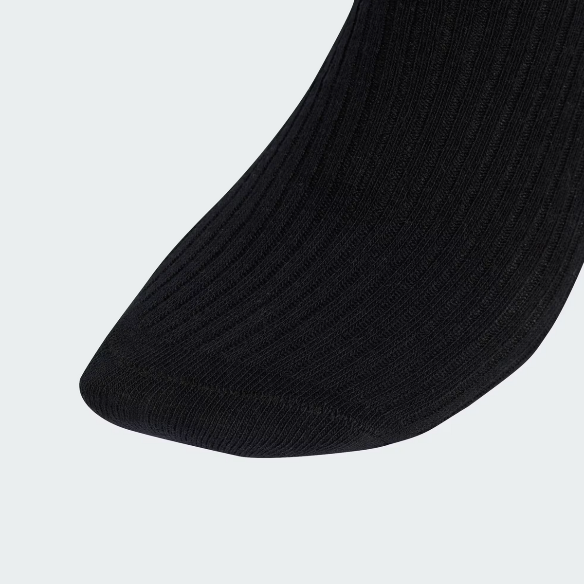 RUFFLE CREW SOCK 2-PACK BLACK/WHITE