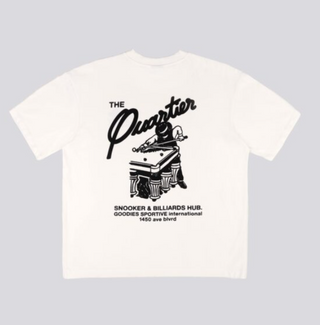 SNOOKER  TEE WHITE