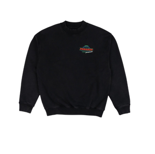 MOTOR OIL BLACK CREWNECK BLACK