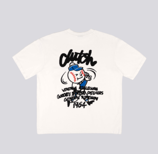 PITCHER'S WHITE TEE