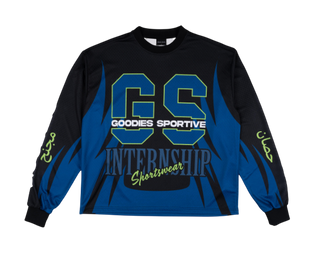 INTERNSHIP BMX TEE BLUE/BLACK