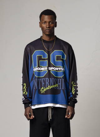 INTERNSHIP BMX TEE BLUE/BLACK