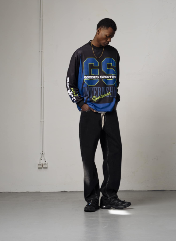 INTERNSHIP BMX TEE BLUE/BLACK