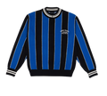 KNITTED CYCLING POLO BLUE/BLACK