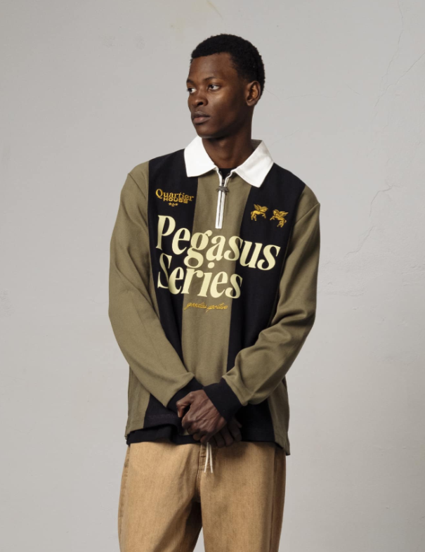 PEGASUS SERIES POLO GREEN/BLACK