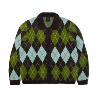 COOPER MOHAIR SWEATER DARK BROWN