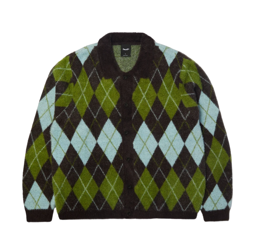 COOPER MOHAIR SWEATER DARK BROWN