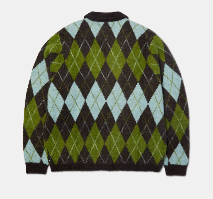 COOPER MOHAIR SWEATER DARK BROWN