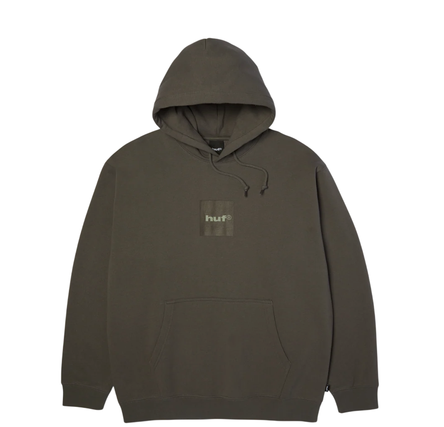 BOX LOGO PO HOODIE BROWN