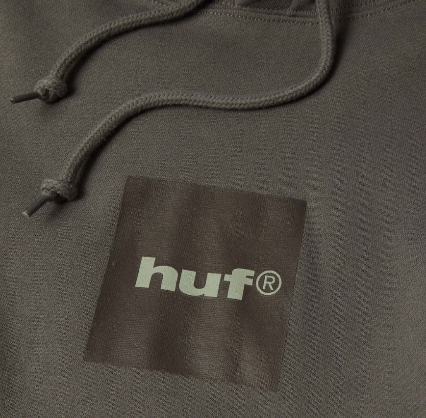 BOX LOGO PO HOODIE BROWN