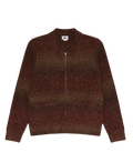 ANTON GRADIENT CARDIGAN BROWN