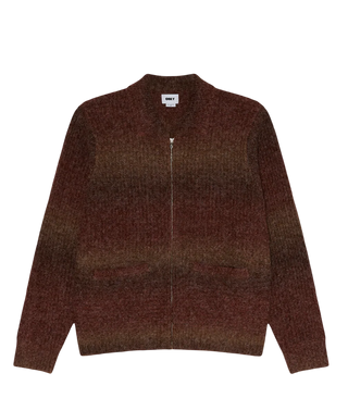 ANTON GRADIENT CARDIGAN BROWN
