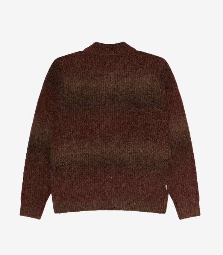 ANTON GRADIENT CARDIGAN BROWN