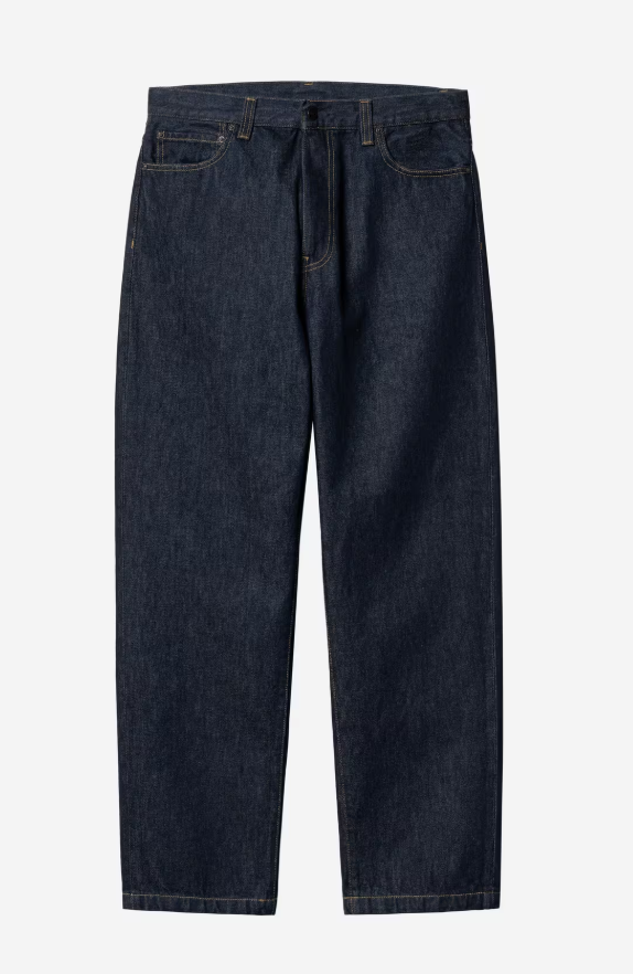 AARON PANT 'CAMANON' DENIM BLUE RINSED