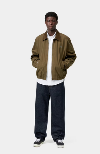 AARON PANT 'CAMANON' DENIM BLUE RINSED