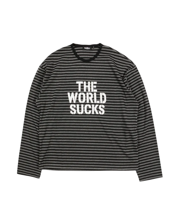 WORL SUCKS LONGSLEEVE BLACK