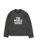 WORL SUCKS LONGSLEEVE BLACK