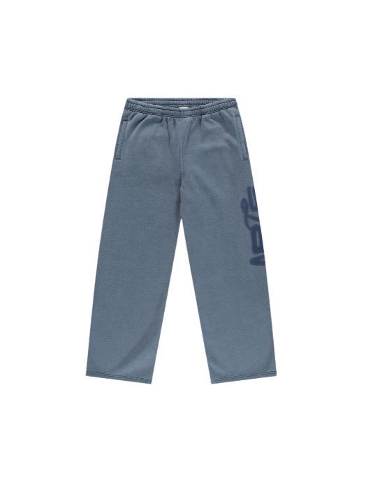 SUNFADE STENCIL EASE SWEATPANTS NAVY