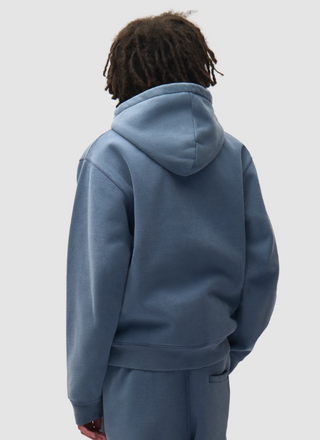STENCIL SUNFADE ZIP HOODIE NAVY