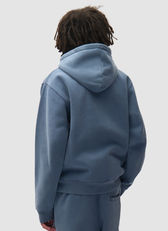 STENCIL SUNFADE ZIP HOODIE NAVY