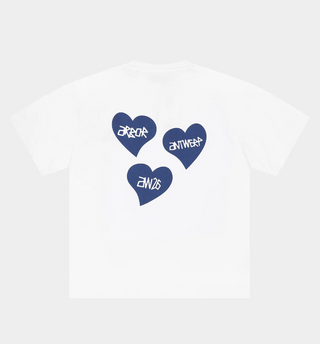 TRIPLE LOVE TEE BLUE