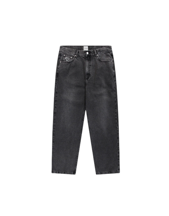 COR UNIFORM DENIM PANTS BLACK