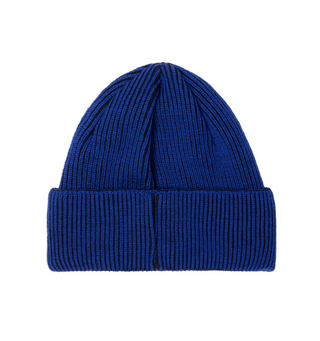 LINES MERINO BEANIE EGYPTIAN BLUE