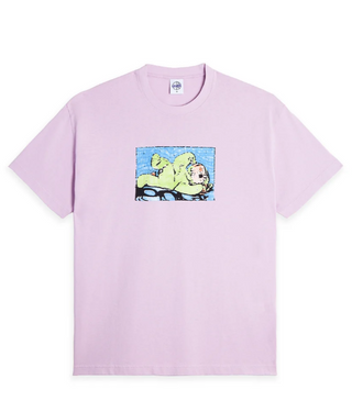 LAZY BUNNY TEE ORCHID