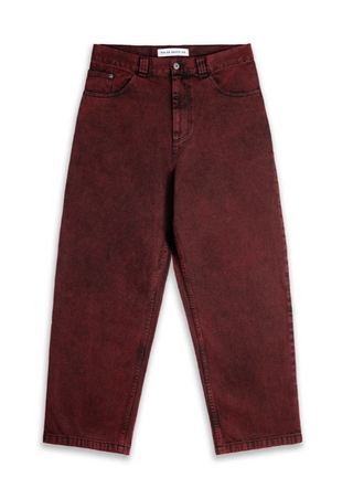 BIG BOY PANTS BLACK RED