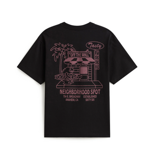 FOOD SPOT TEE VINTAGE BLACK