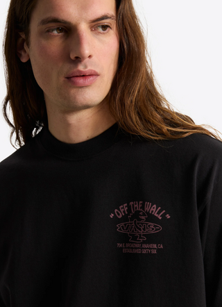 FOOD SPOT TEE VINTAGE BLACK