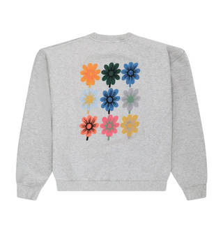 NINE FLOWERS CREWNECK MELANGE
