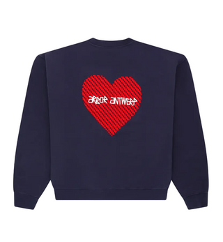 HEARTWORK CREWNECK BLUE