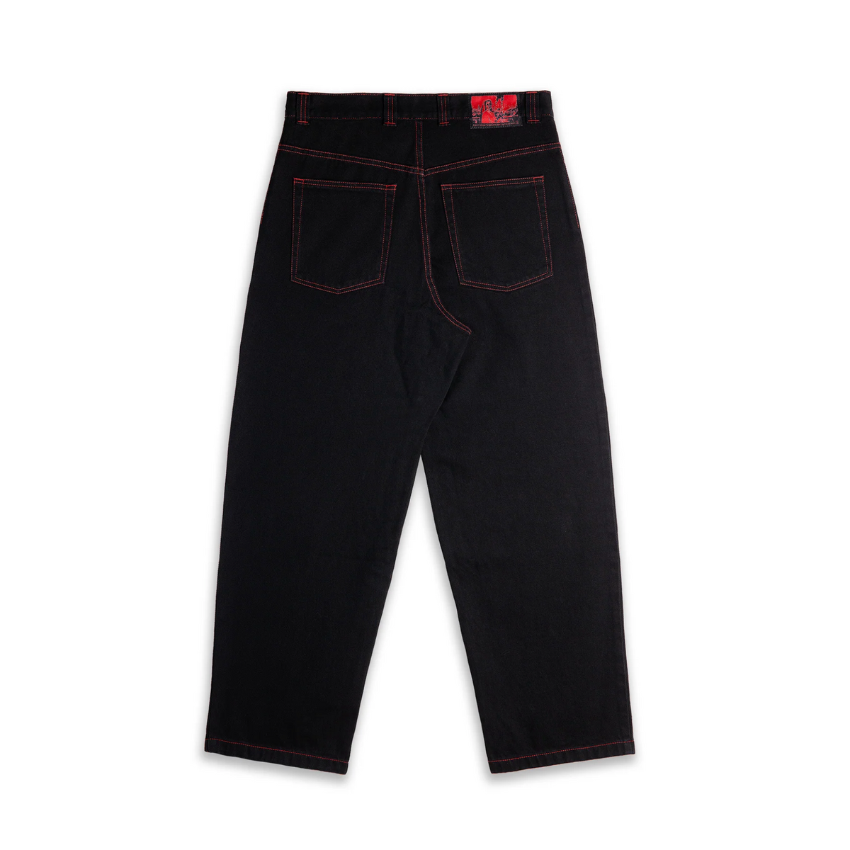 BIG BOY PANTS BLACK RED