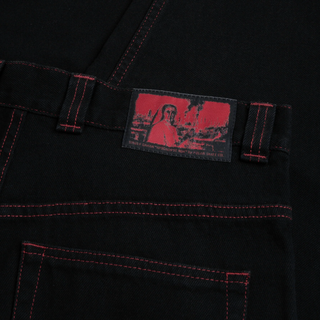BIG BOY PANTS BLACK RED