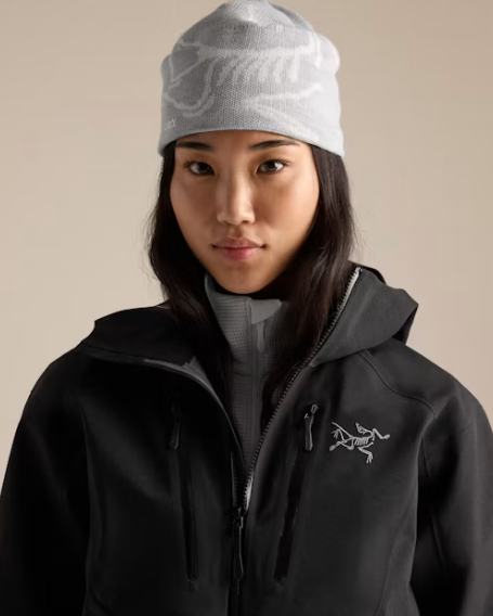 BIRD HEAD TOQUE SOLITUDE/ ARCTIC SILK