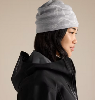 BIRD HEAD TOQUE SOLITUDE/ ARCTIC SILK