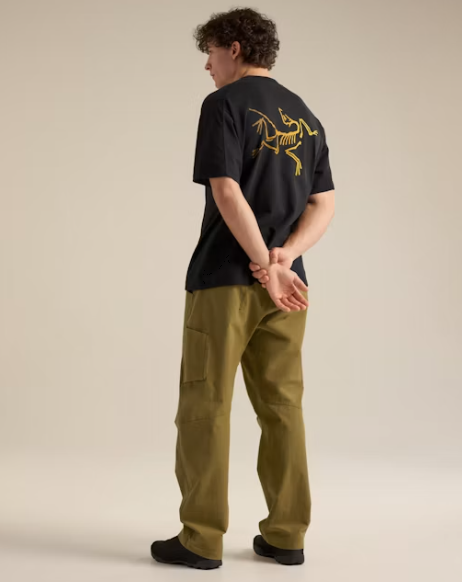 KRAGG COTTON LOGO SS M 24K BLACK