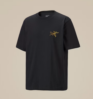 KRAGG COTTON LOGO SS M 24K BLACK