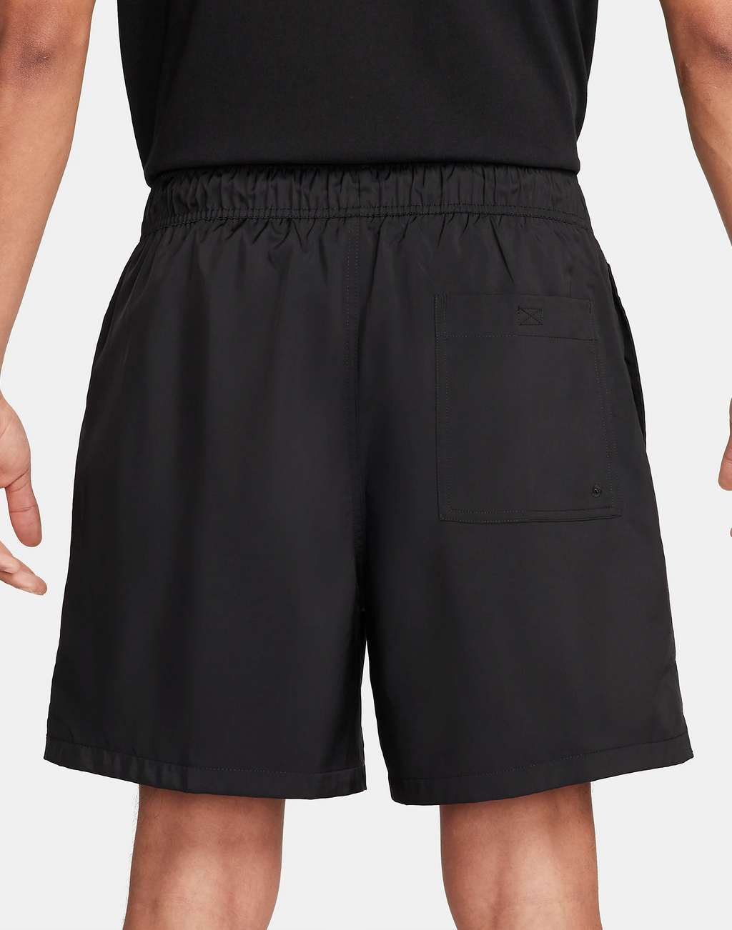 WOVEN FLOW SHORT BLACK