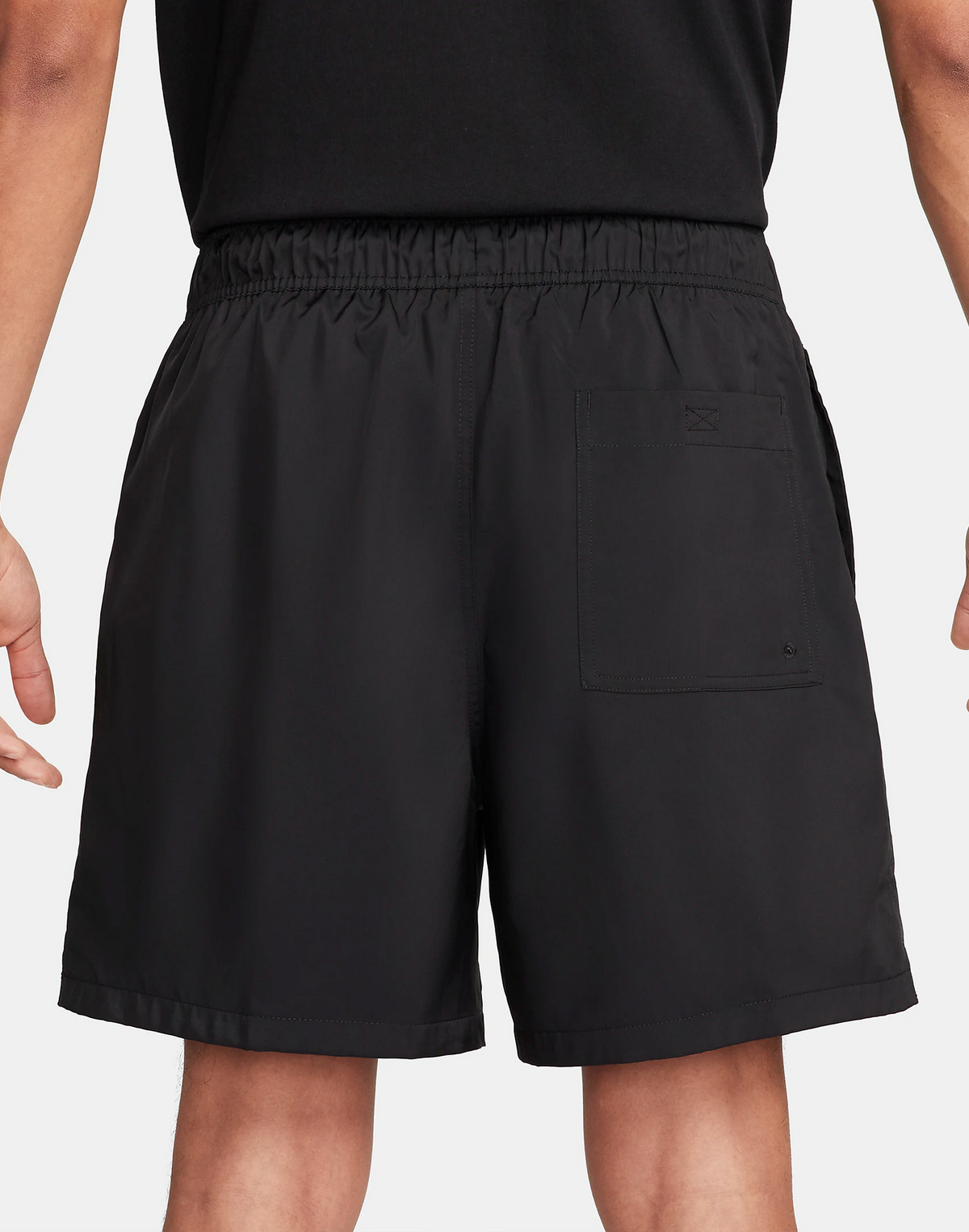 WOVEN FLOW SHORT BLACK