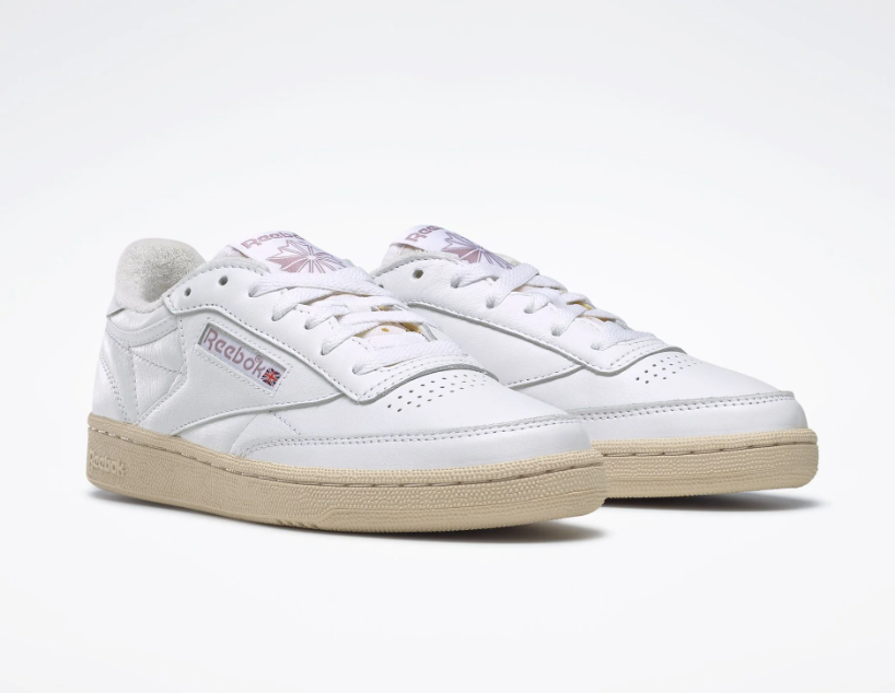 CLUB C 85 VINTAGE CHALK/INFUSED LILAC