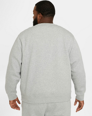 CLUB FLEECE CREW GREY HEATHER