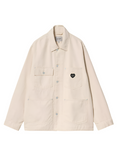 DREWE CHORE COAT NATURAL RINSED