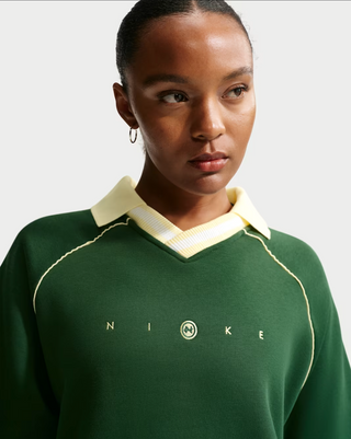 OVERSIZED GRAPHIC POLO FIR