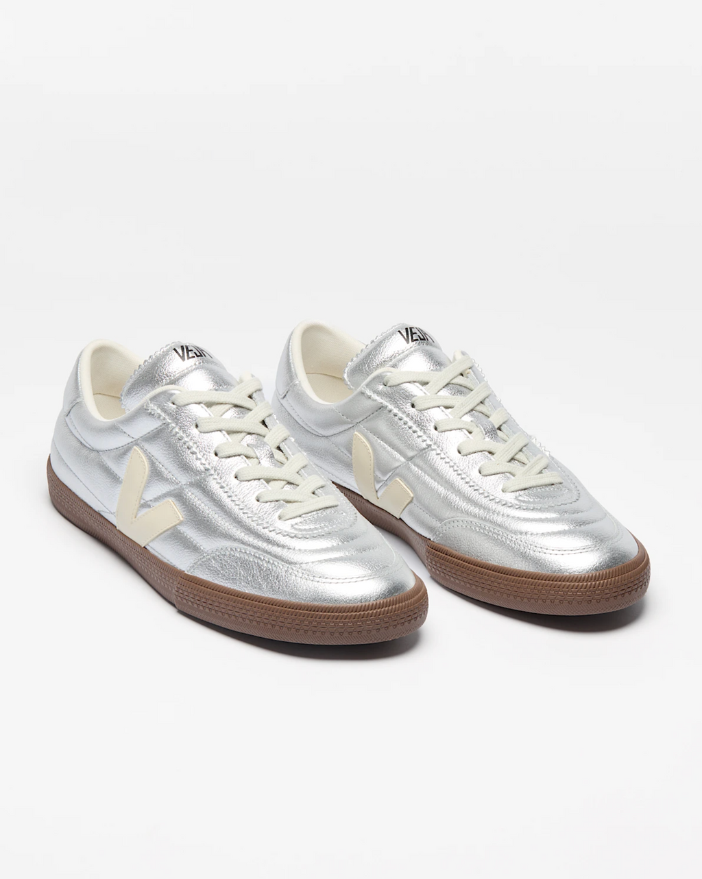 PANENKA LEATHER SILVER WHITE PIERRE BARK