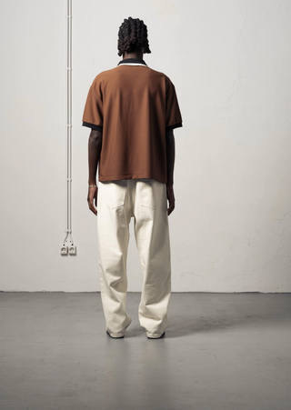 SPRTV FOOTBALL TEE BROWN